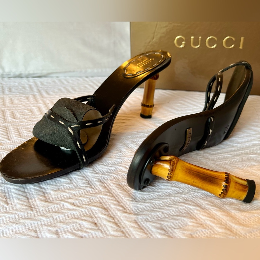 Gucci Bamboo Heel Tom Ford Era Sandals